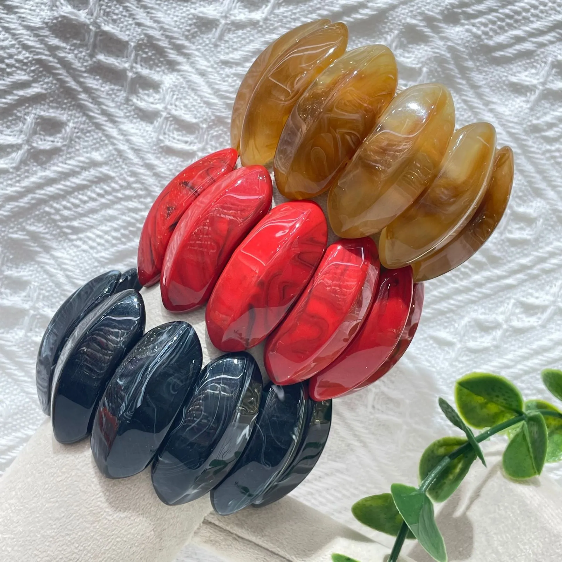 Wholesale Fashion Acrylic Personality Trend  Handmade Bracelet