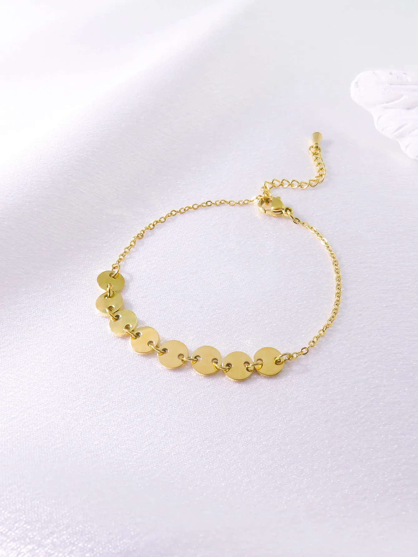 Wholesale Fashion all-match titanium steel bracelet women's European and American new 18K gold stainless steel love bracelet high sense
