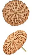 Wholesale Fashion Creative Hand-woven Rattan Vintage Tassel Earrings