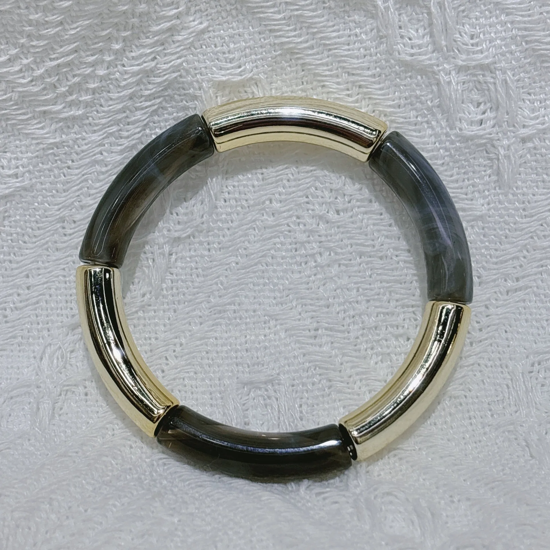 Wholesale  Fashion Creative Tube Beads Elastic Bracelet