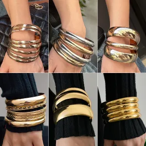 Wholesale Fashion Metal Scenery Bracelet suit