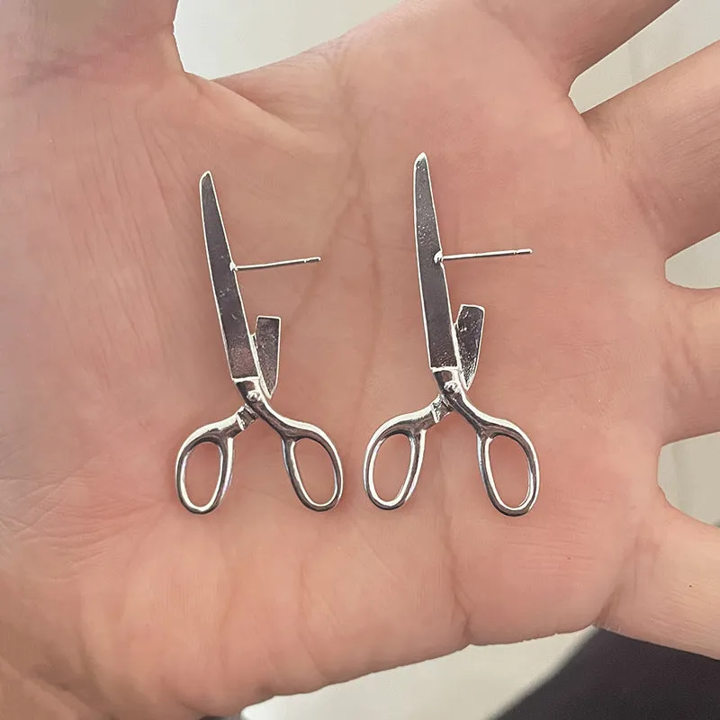 Wholesale Fashion Retro Scissor Earrings