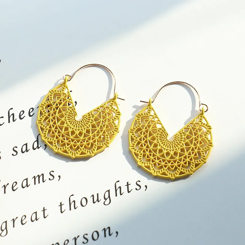 Wholesale Fashion Simple Geometric Earrings