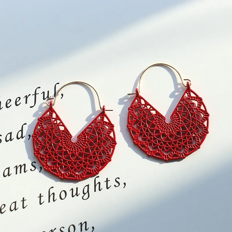 Wholesale Fashion Simple Geometric Earrings