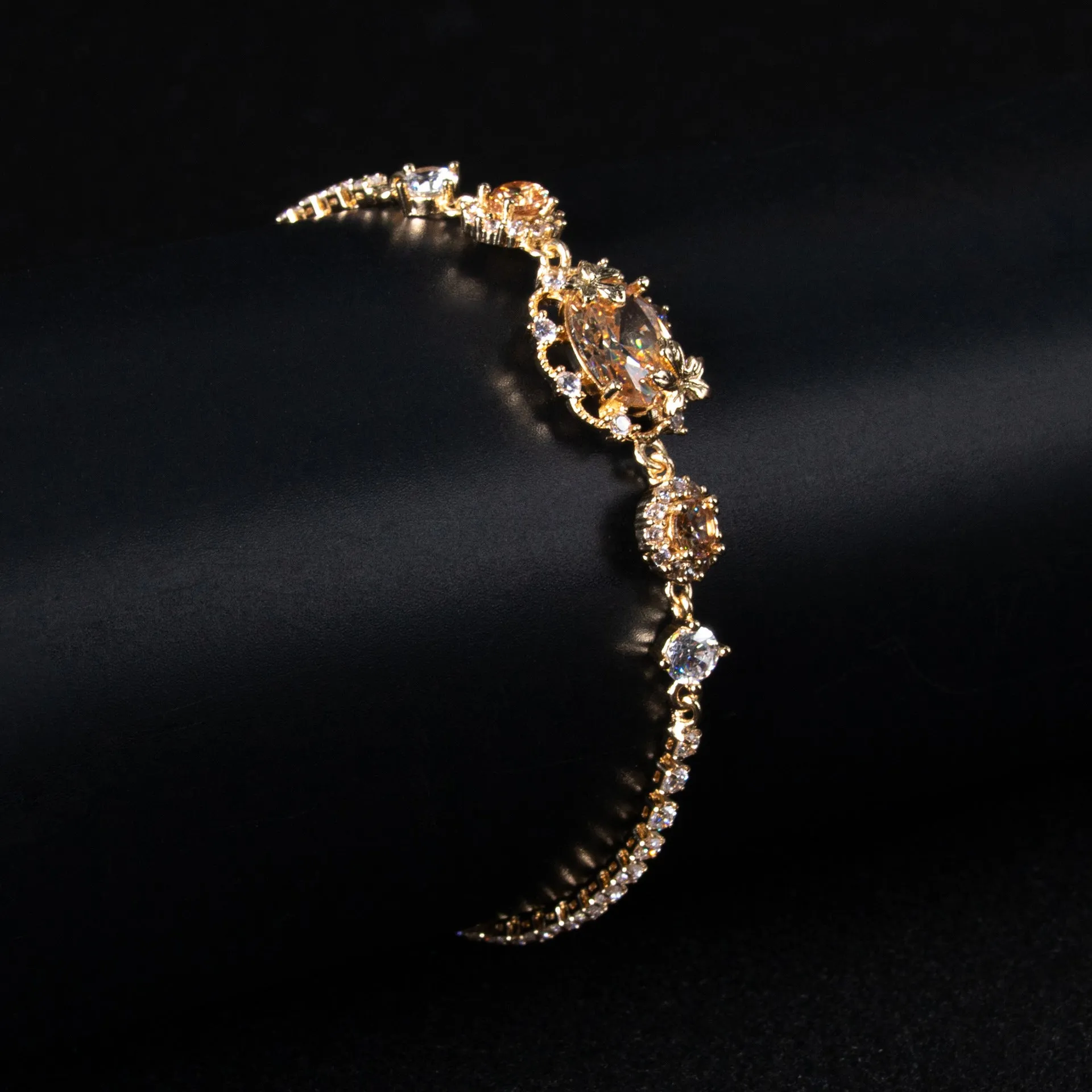 Wholesale Fashionable colorful zircon bracelet