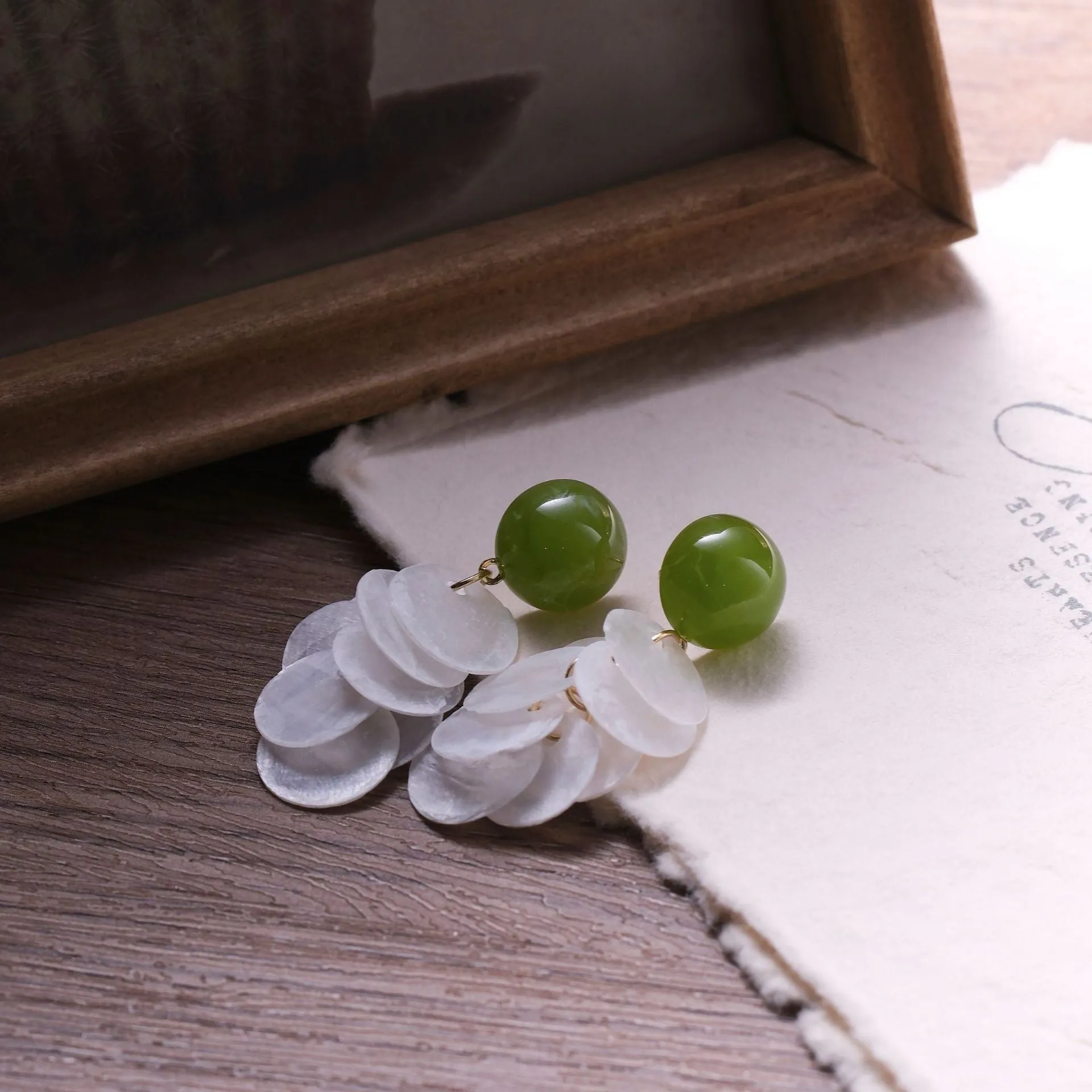 Wholesale Forest Fresh Natural Shell Earrings and Clips