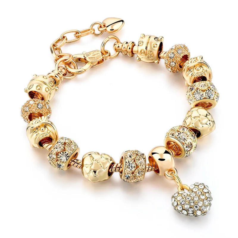 Wholesale Full Diamond Love Platinum Bracelets