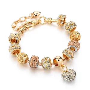 Wholesale Full Diamond Love Platinum Bracelets