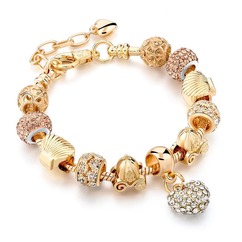 Wholesale Full Diamond Love Platinum Bracelets
