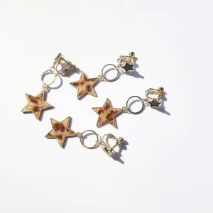 Wholesale Genuine Gold 925 Silver Needle Geometric Tassel Earrings