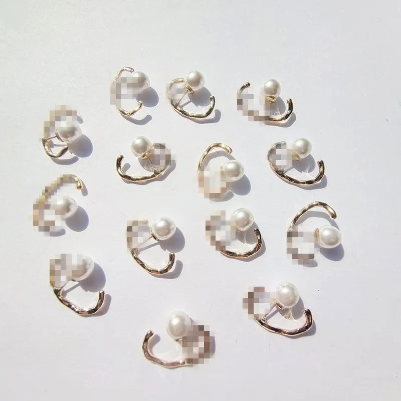 Wholesale Genuine Gold 925 Silver Needle Geometric Tassel Earrings