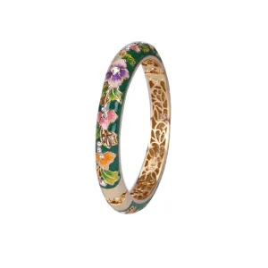 Wholesale Gold-plated Bracelet Ethnic Style Diamond-encrusted Crystal Jewelry