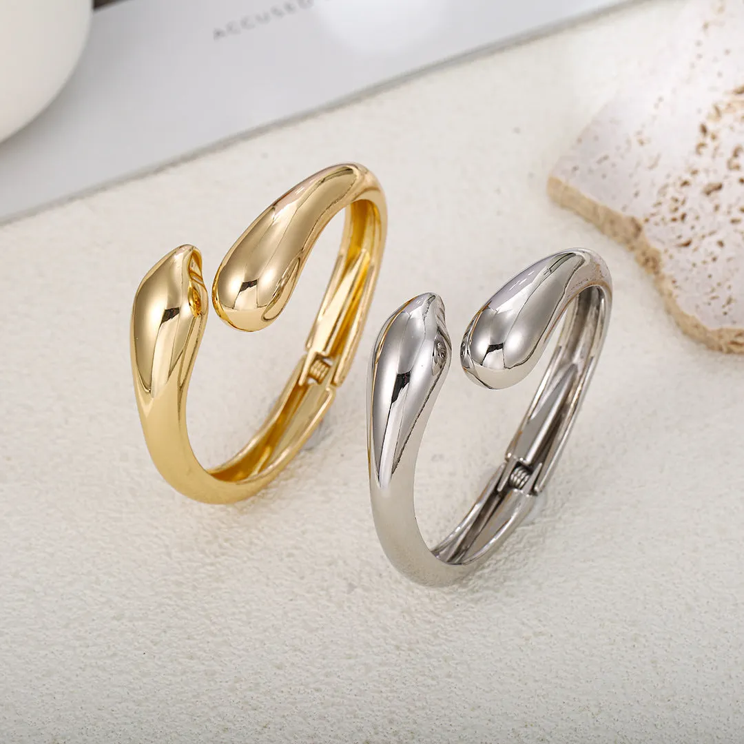 Wholesale Golden Face Retro Snake Bracelet