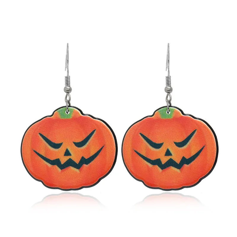 Wholesale Halloween Series Funny Creative Acrylic Earrings