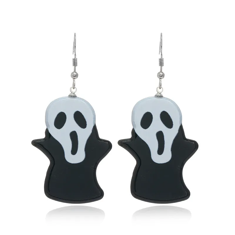 Wholesale Halloween Series Funny Creative Acrylic Earrings