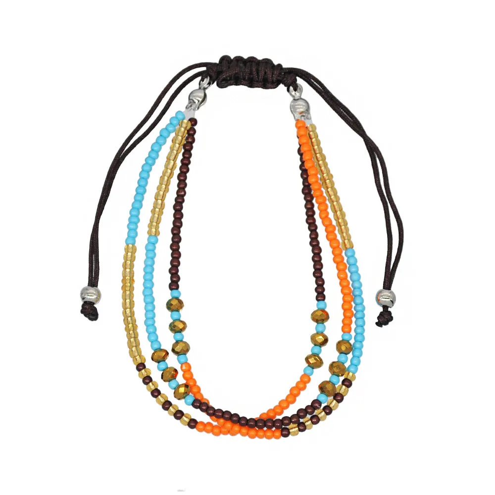 Wholesale Hand Beaded Crystal Bracelet