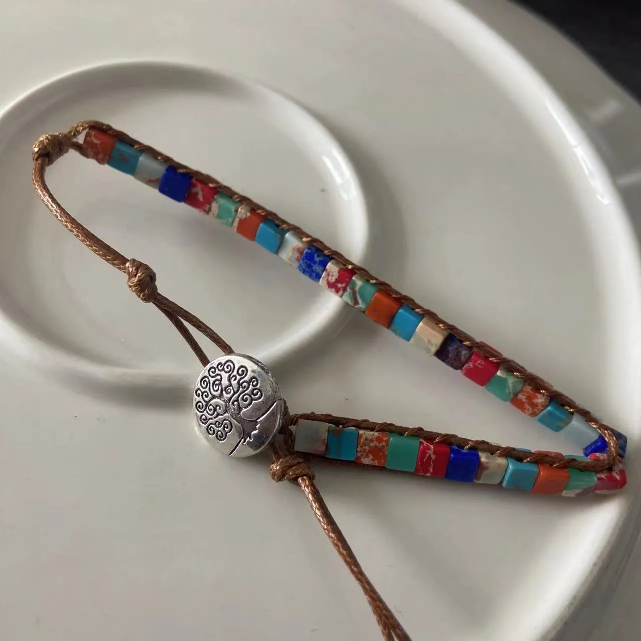 Wholesale Hand-woven Leather European and American Bohemian Creative Bracelet