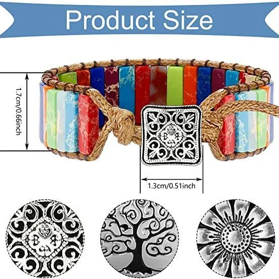 Wholesale Hand-woven Leather European and American Bohemian Creative Bracelet