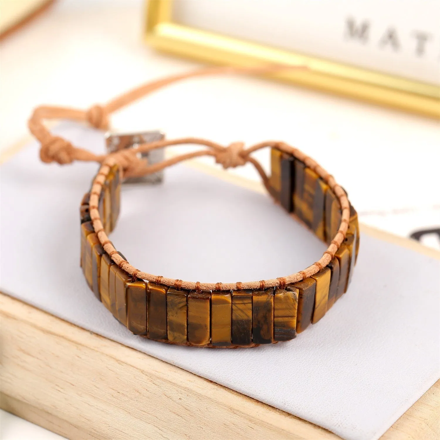 Wholesale Hand-woven Leather European and American Bohemian Creative Bracelet