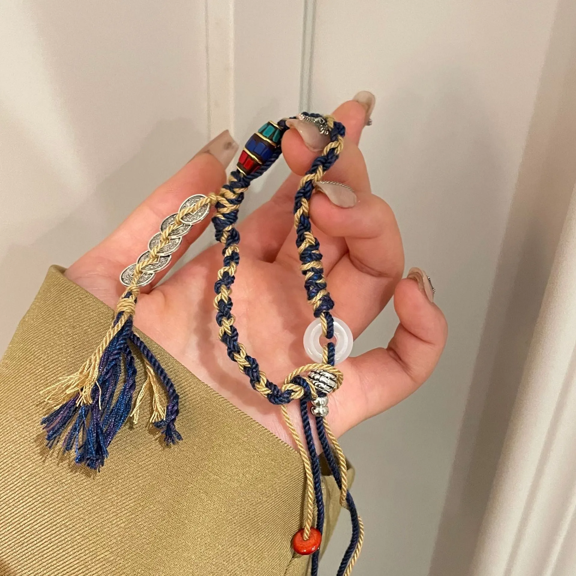 Wholesale Hand Woven Versatile String Bracelet