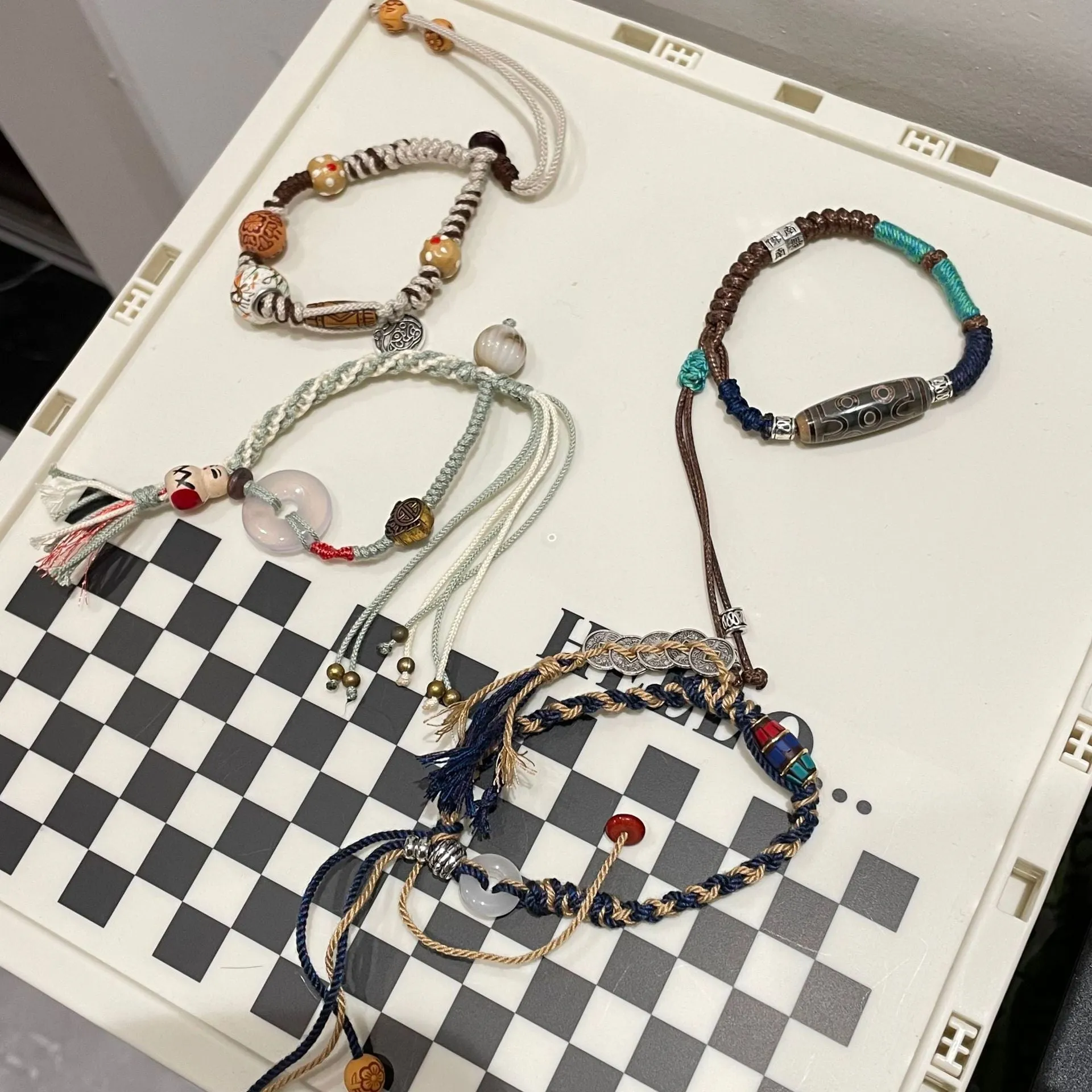 Wholesale Hand Woven Versatile String Bracelet