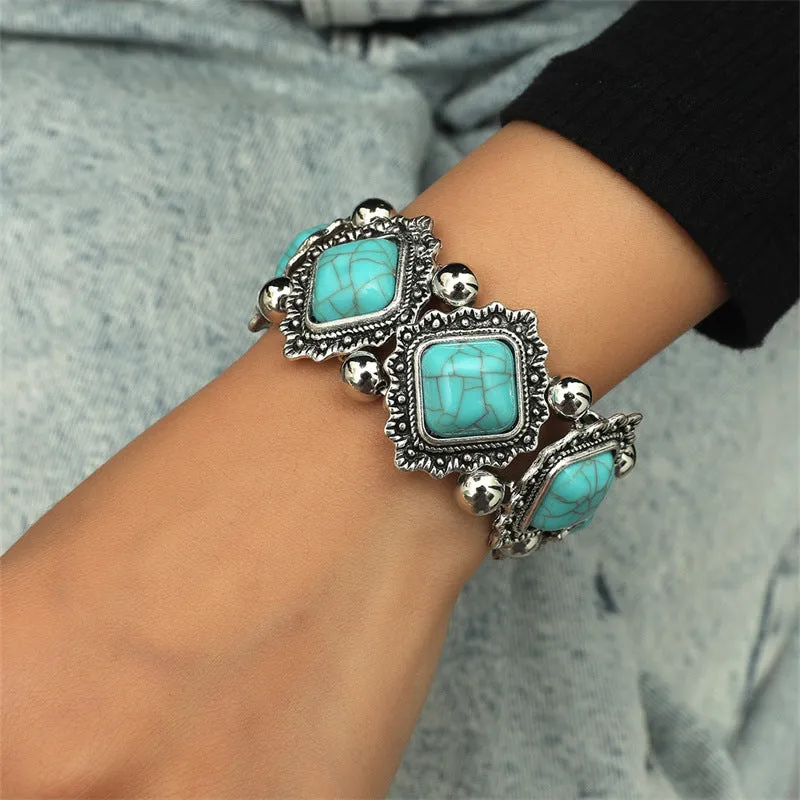 Wholesale Handmade Antique Silver Alloy Bracelet
