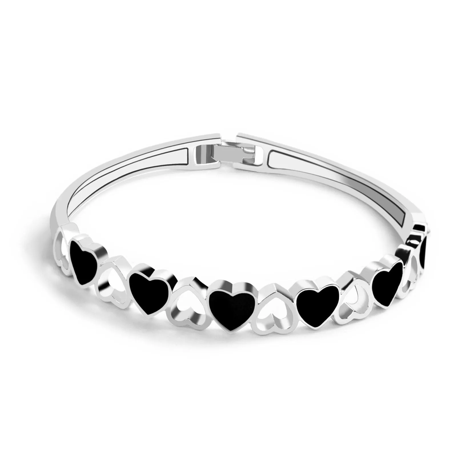Wholesale Heart to Heart Alloy Bracelet