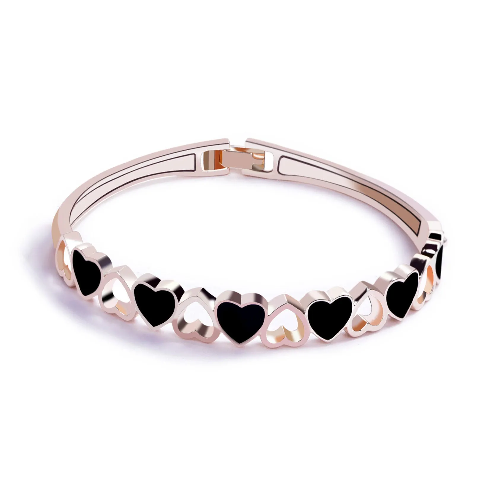 Wholesale Heart to Heart Alloy Bracelet