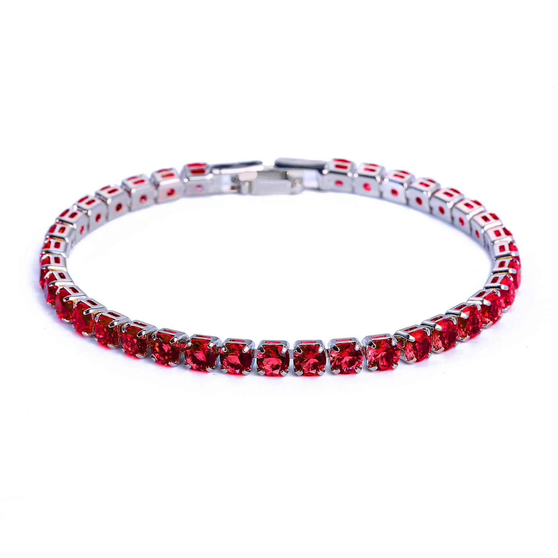 Wholesale Hip-hop Micro Inlaid Zircon Copper Bracelets