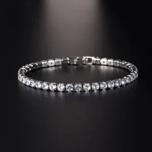 Wholesale Hip-hop Micro Inlaid Zircon Copper Bracelets