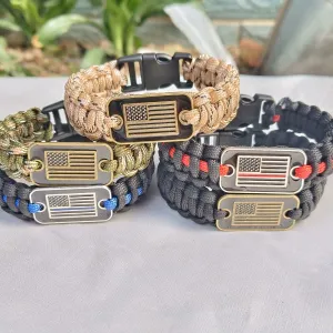 Wholesale Independence Day Bracelet Weaving