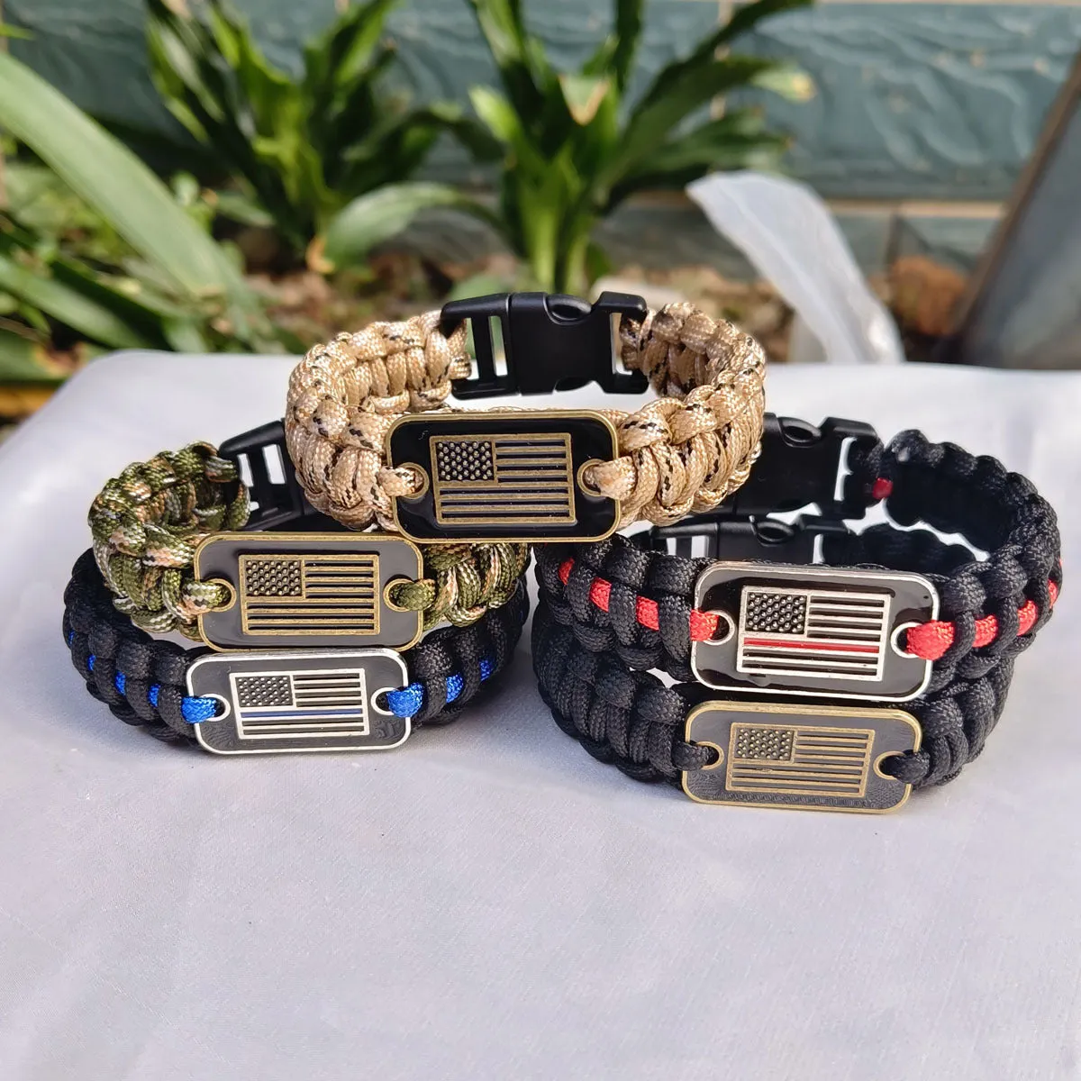 Wholesale Independence Day Bracelet Weaving