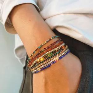 Wholesale Inlaid Colored Rhinestone Bracelets