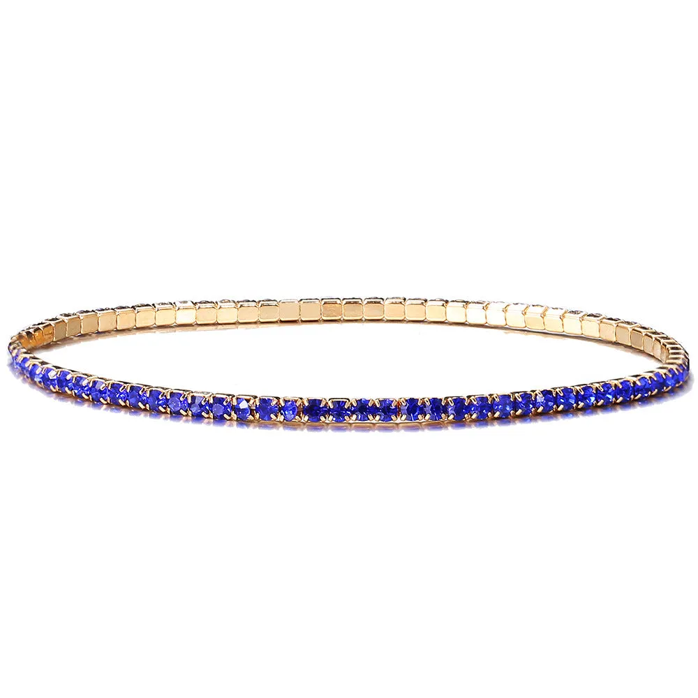 Wholesale Inlaid Colored Rhinestone Bracelets