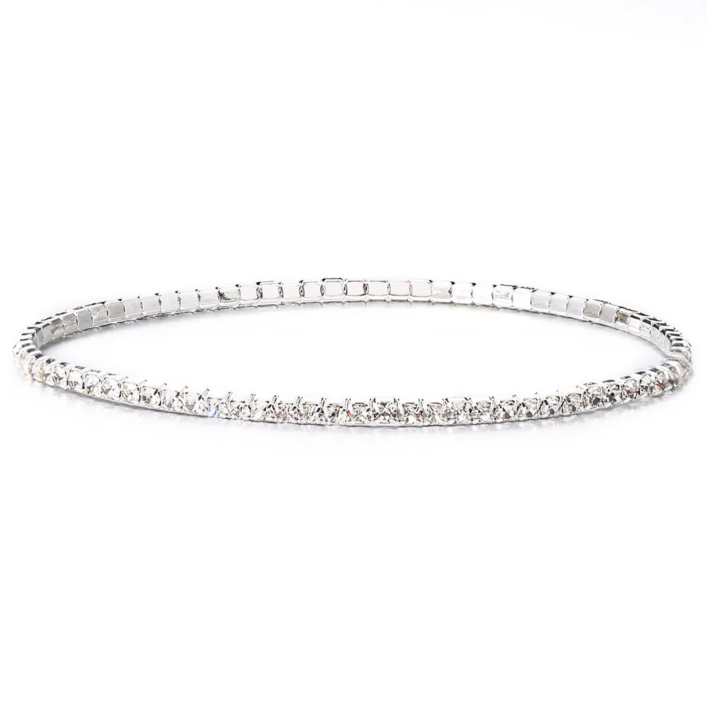 Wholesale Inlaid Colored Rhinestone Bracelets