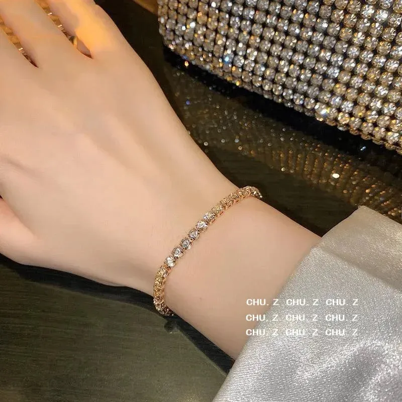 Wholesale ins cold style design adjustable drawstring Gypsophila bracelets