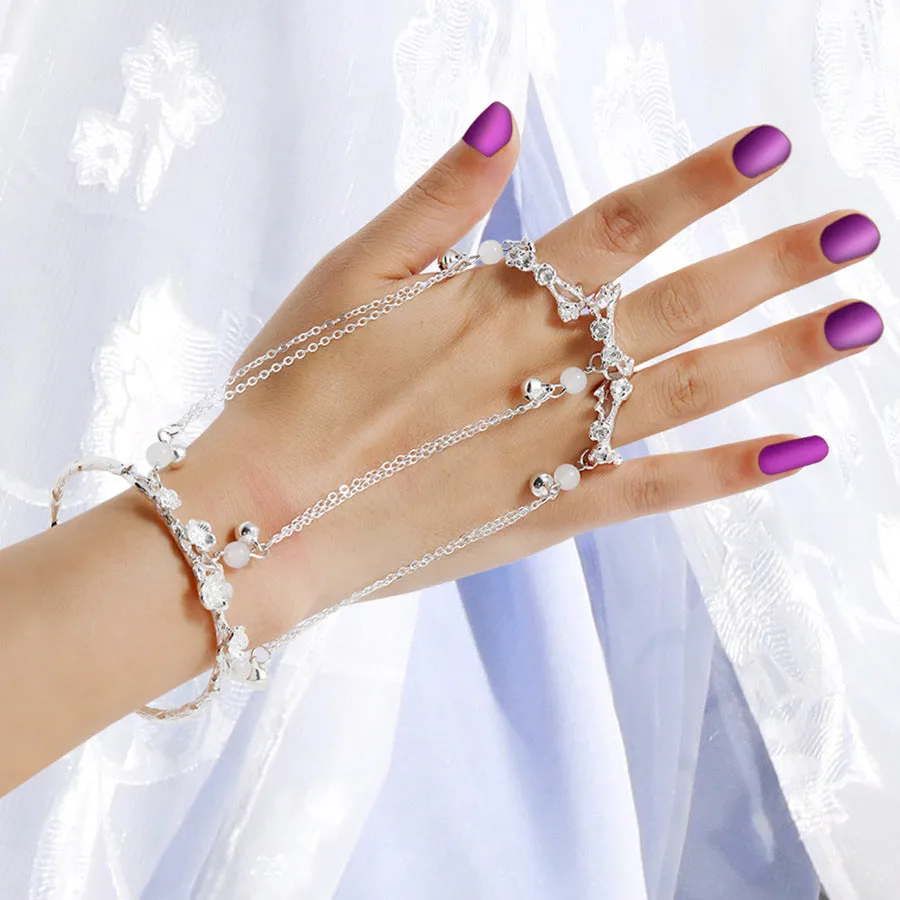 Wholesale Integrated Chain Bell Alloy Bracelets