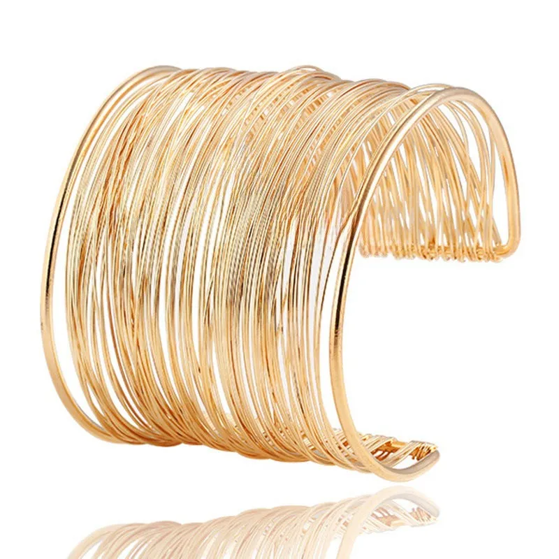 Wholesale Iron Wire Metal Opening Bracelet
