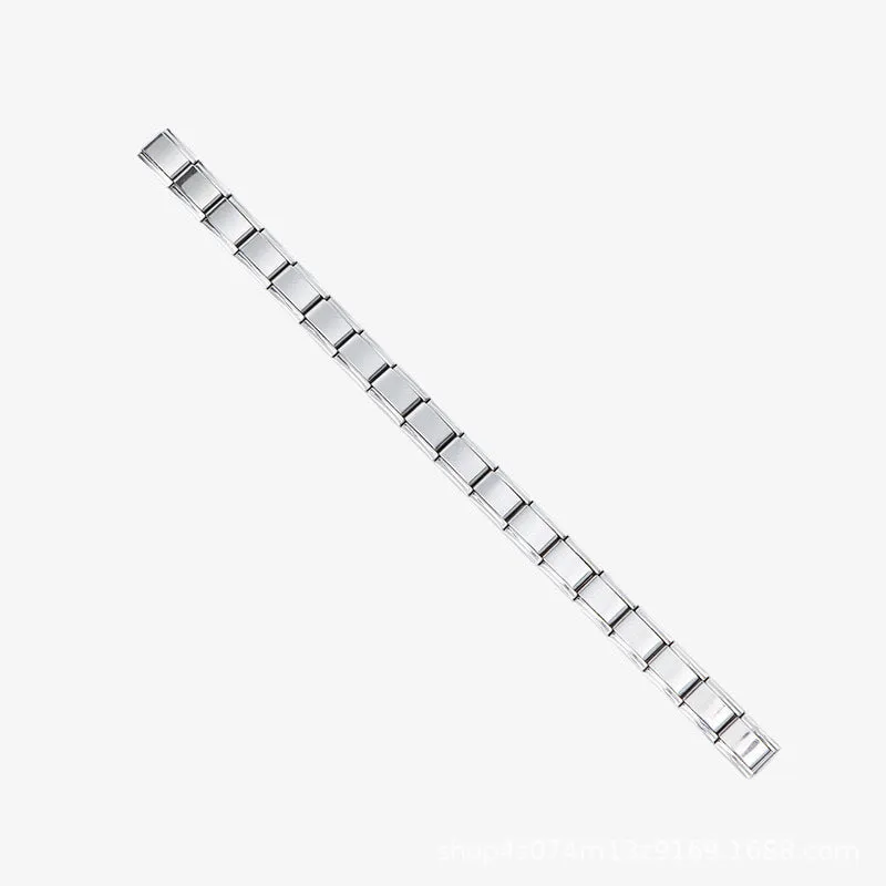 Wholesale Italian modular titanium steel bracelet DIY