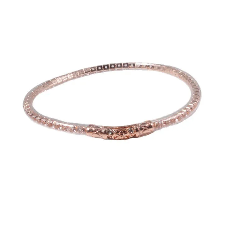 Wholesale jonc bouddhiste Diamond Hexagram Silicone Bracelet