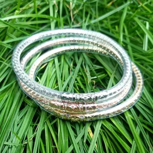 Wholesale jonc bouddhiste Diamond Hexagram Silicone Bracelet