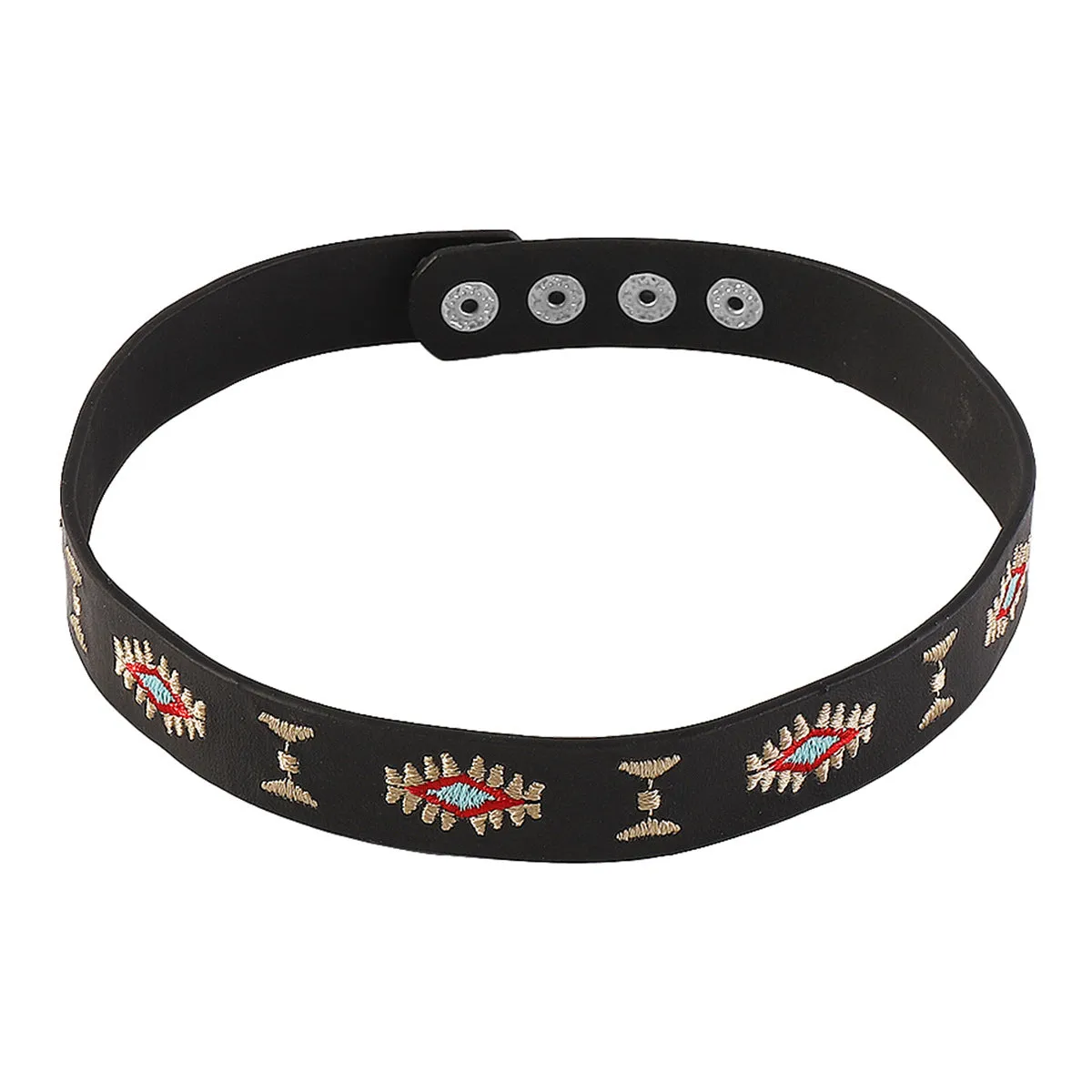 Wholesale Leather Embroidery Bracelet