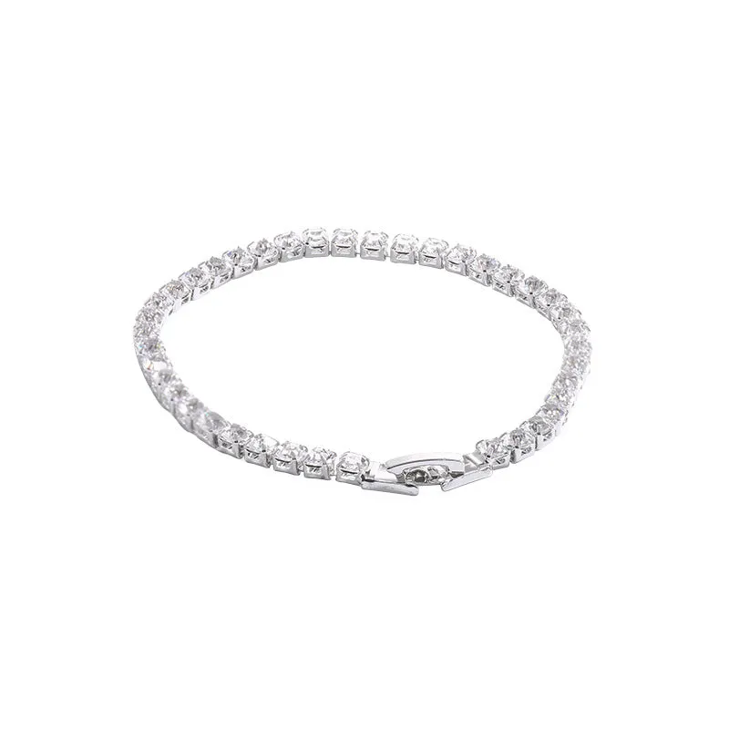 Wholesale Light Luxury Internet Celebrity Fashion Personalized Trendy Bracelet Temperament All-match Simple Pearl Bracelet Geometric Niche Bracelet