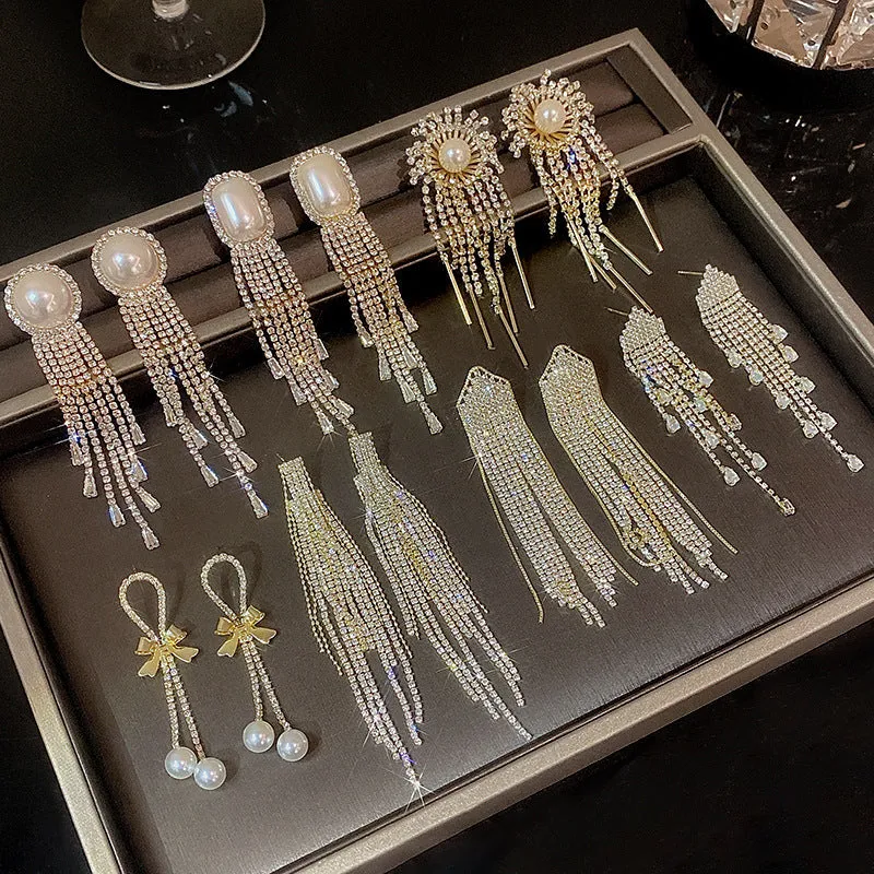 Wholesale Long Tassel Earrings