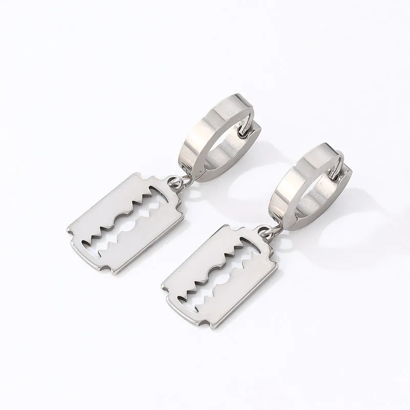 Wholesale Love Clover Stainless Steel Earrings