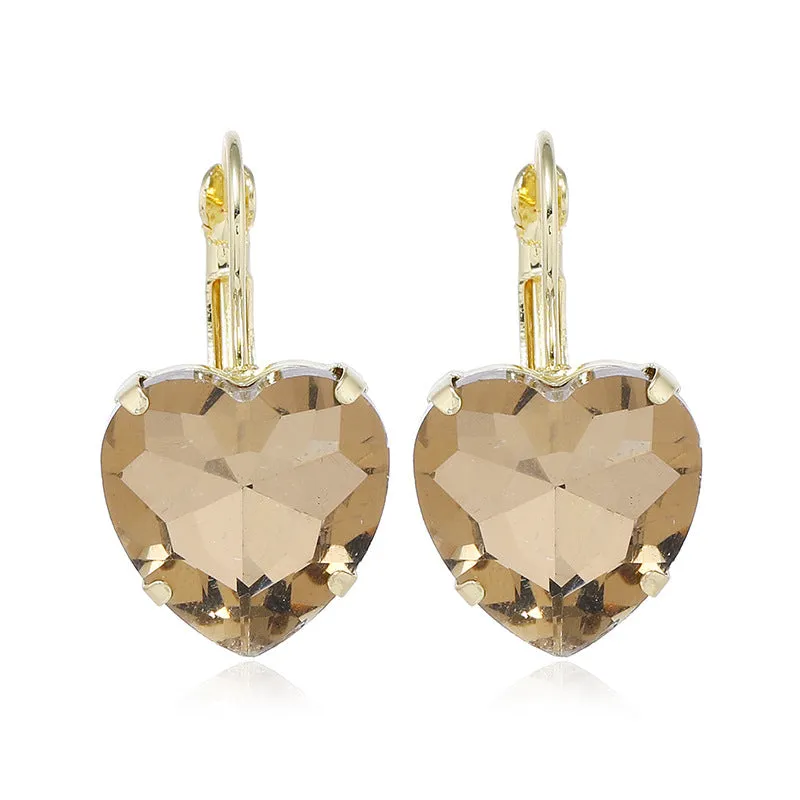 Wholesale Love Crystal Earrings