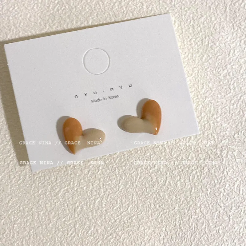 Wholesale Love Simple Alloy/Silver Plated/Gold Plated Earrings