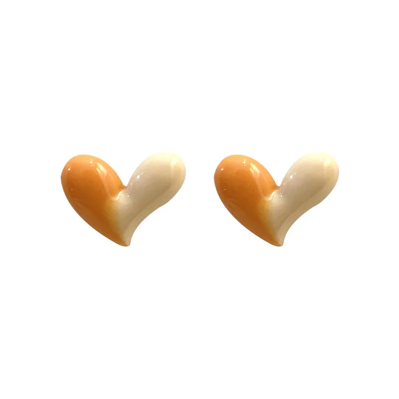 Wholesale Love Simple Alloy/Silver Plated/Gold Plated Earrings