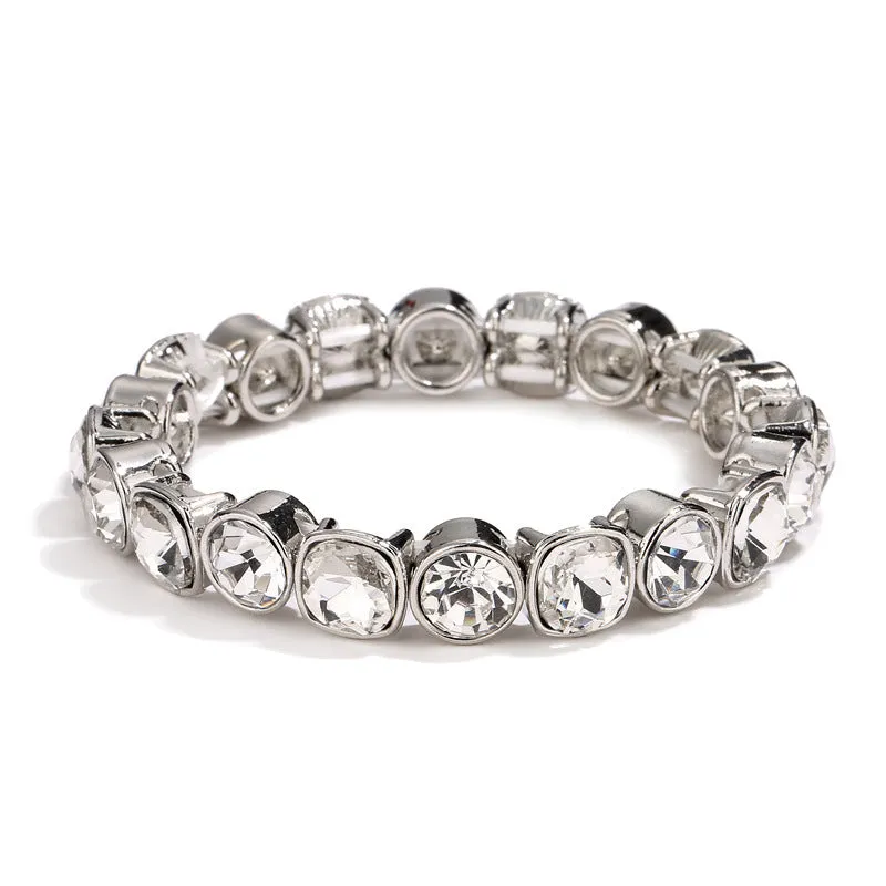 Wholesale Love Trinitite Elastic Wire Alloy Bracelet