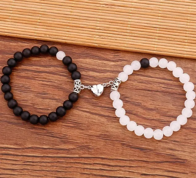 Wholesale Magnet Beaded Bracelet Set